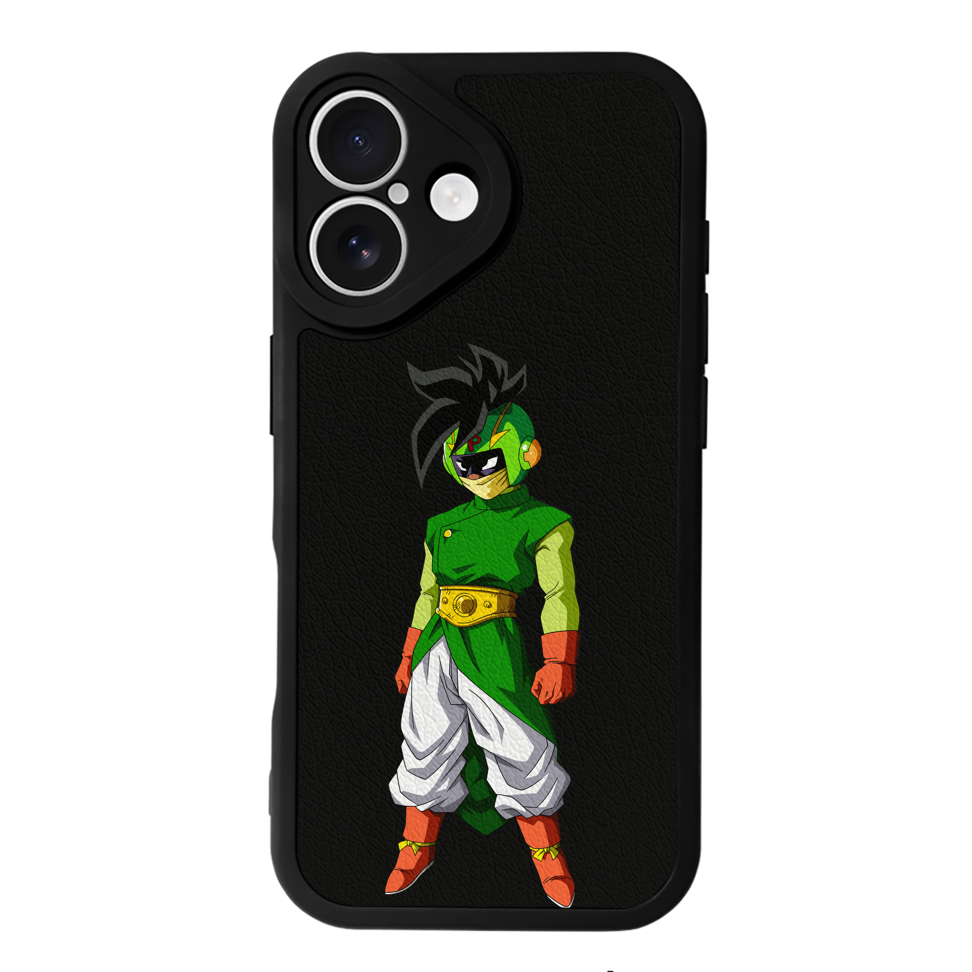 （画像用） ドラゴンボール DRAGON BALL 【iPhone 16シリーズ対応】シリコンスマホケース（レザー調） 材質：シリコン